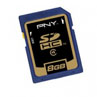 the nho PNY SDHC 8GB