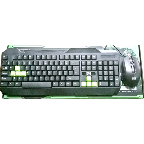 Bộ bàn phím chuột game thủ HP H-8000
