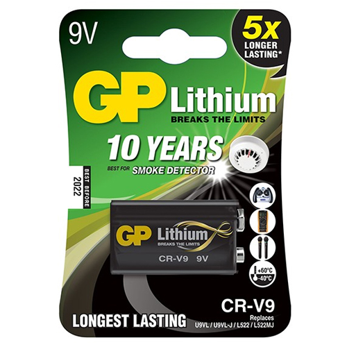 Pin 9V GP Lithium CR-V9SD-U1