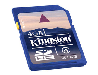 Thẻ nhớ Kingston 4GB SDHC