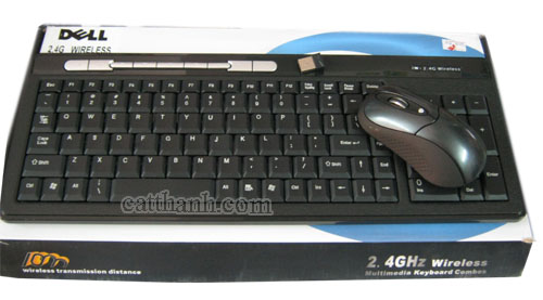 Bộ bàn phím chuột không dây Dell 8085