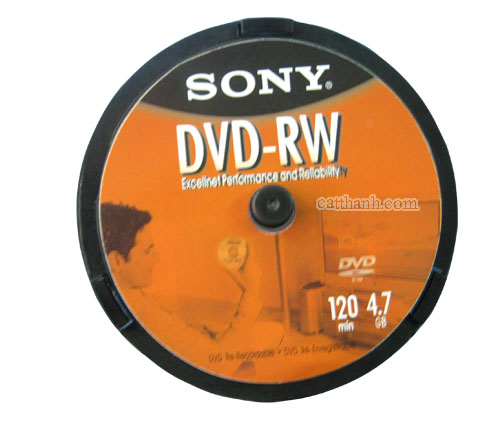 Đĩa DVD-RW Sony 