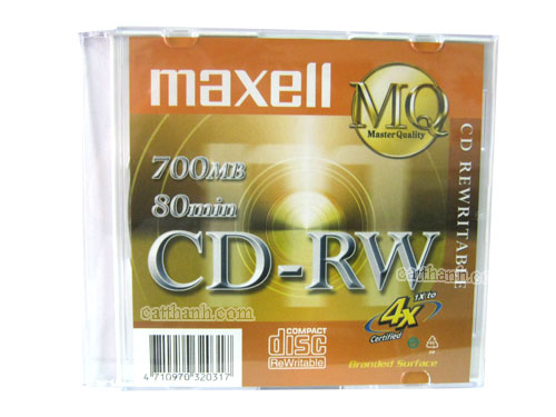 Đĩa CD-RW Maxell
