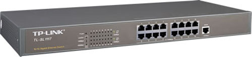Switch 16 cổng TP-Link Unmanaged Gigabit-Uplink Switch TL-SL1117