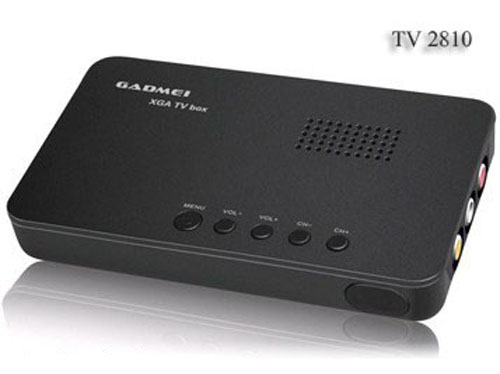 TV BOX xem tv tren may tinh Gadmei 2810E, Tivi Box dùng cho mà hình LCD 2810E