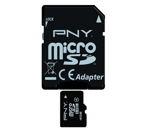 Thẻ nhớ điện thoại PNY MicroSDHC 4GB