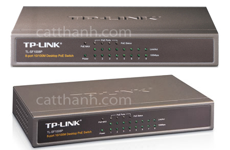 Switch TP Link 8 port PoE TL-SF1008P