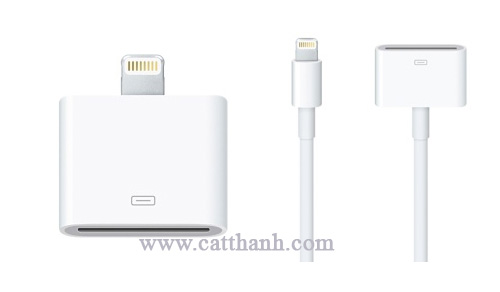 Cổng chuyển Lightning iPhone 5 sang 30-pin cho iPhone 4,iPad