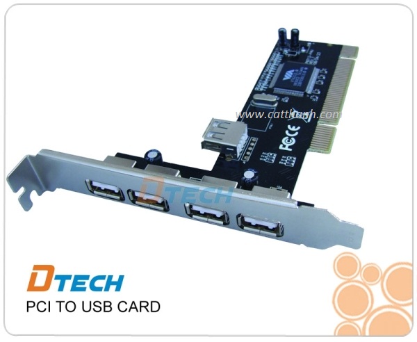 CARD PCI TO USB DTECH
