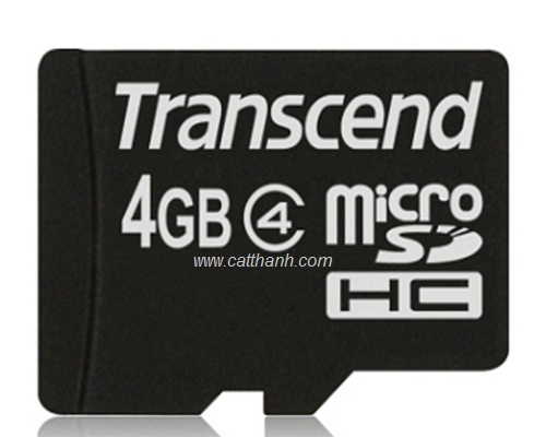 Thẻ nhớ Transcend micro SDHC 4Gb Class4