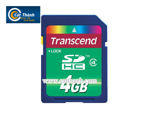 Thẻ nhớ Transcend Micro SDHC 4GB
