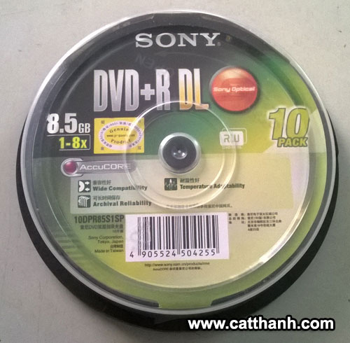 Đĩa DVD-R SONY 8,5G